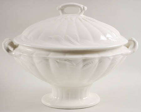 Ceres White Tureen &  Lid