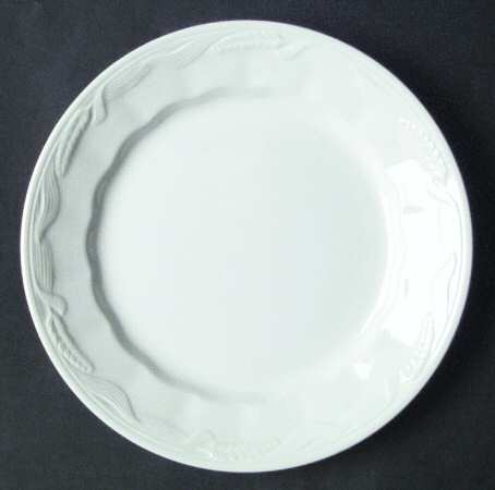 Ceres White Salad Plate