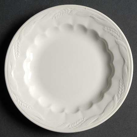 Ceres White Bread & Butter Plate
