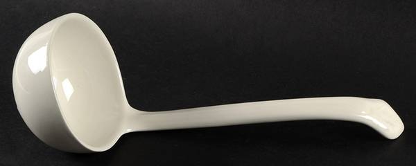 Ceres White Tureen Ladle