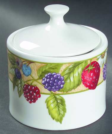 Berry Patch Sugar Bowl & Lid