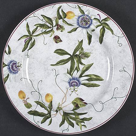 Floral Vine Salad/Dessert Plate