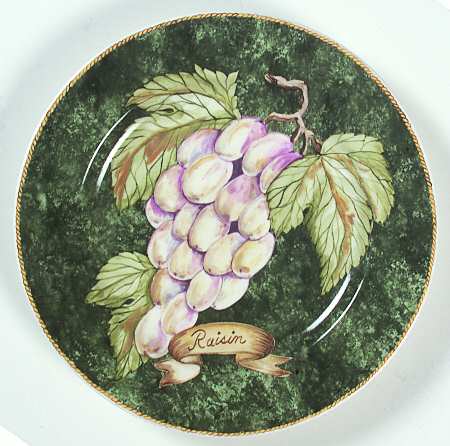 Lattice Fruit Salad/Dessert Plate by American Atelier