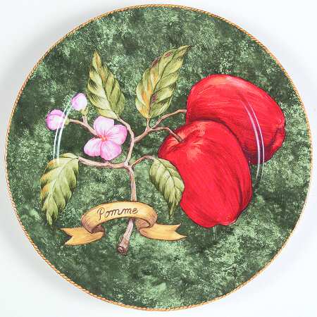 Lattice Fruit Dinner Plate