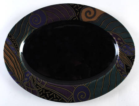 Tampico 13" Oval Serving Platter