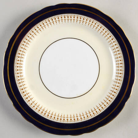Lynton Cobalt Blue Salad Plate