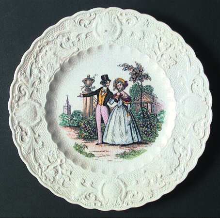 Will You Be Mine Luncheon Plate
