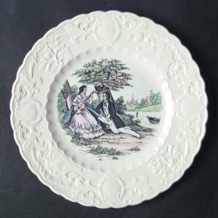Will You Be Mine Luncheon Plate