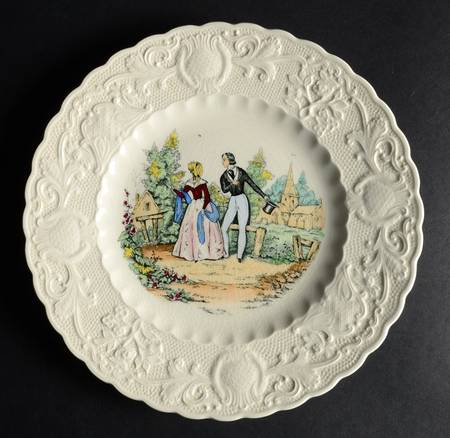 Will You Be Mine Luncheon Plate
