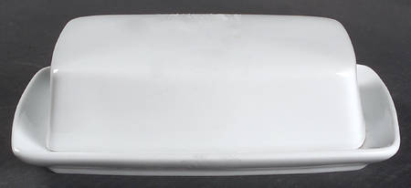 Classic Whiteware 1/4 Lb Covered Butter