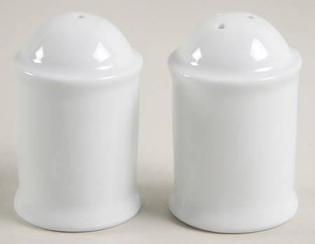 Classic Whiteware Salt & Pepper Set