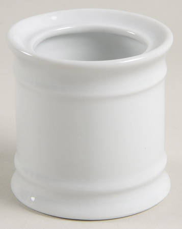 Classic Whiteware Mustard Jar No Lid