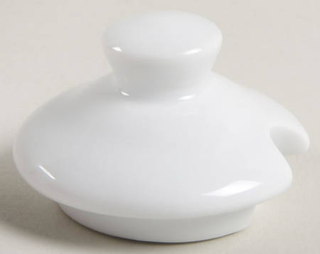 Classic Whiteware Lid for Mustard Jar