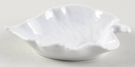 Classic Whiteware Small Leaf Dish