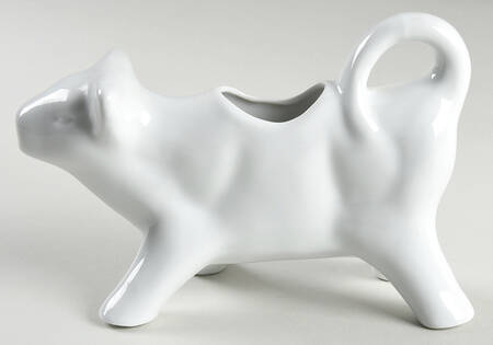 Classic Whiteware Cow Creamer