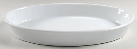 Classic Whiteware 16" Oval Baker