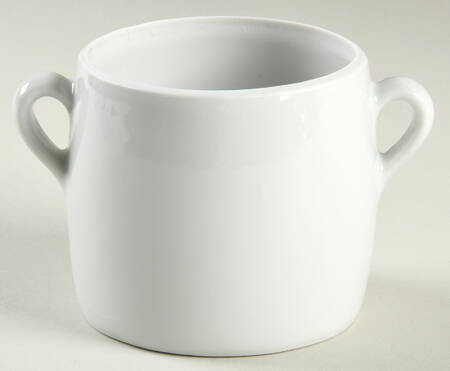 Classic Whiteware Sugar Bowl No Lid