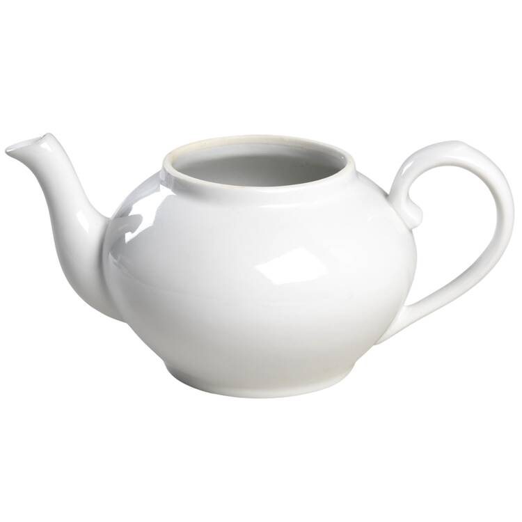 Classic Whiteware Coffee Brewer No Lid Filter & Infuser