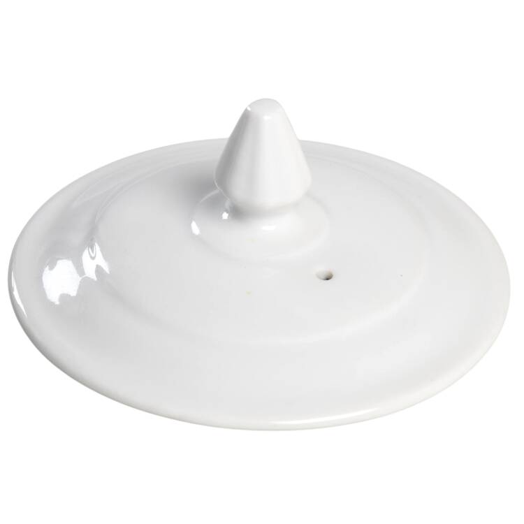 Classic Whiteware Lid for Coffee Brewer