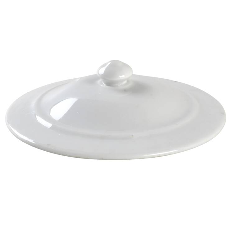 Classic Whiteware Lid for Individual Casserole