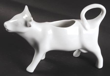 Classic Whiteware Cow Creamer