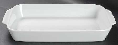 Classic Whiteware 12" Rectangular Roaster