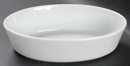 Classic Whiteware 8" Oblong Roaster