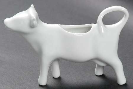 Classic Whiteware Cow Creamer
