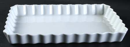 Classic Whiteware 12" Rectangular Baker