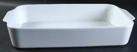 Classic Whiteware 17" Rectangular Roaster