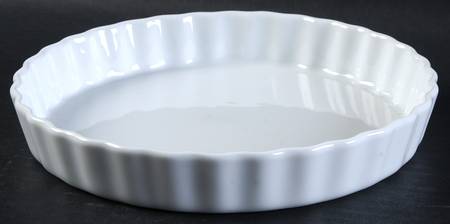 Classic Whiteware 8" Quiche
