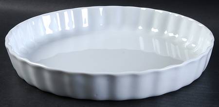 Classic Whiteware 10" Quiche