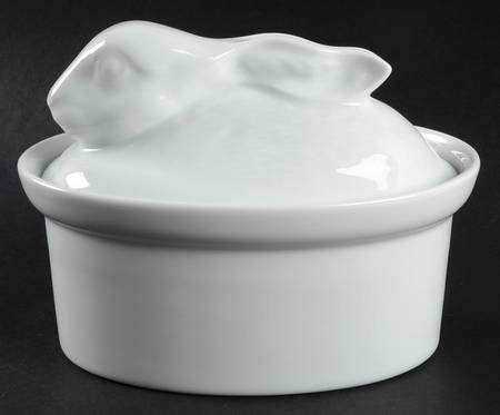 Classic Whiteware Individual Casserole & Lid