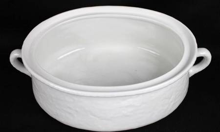 Classic Whiteware 4 Qt Oval Casserole No Lid