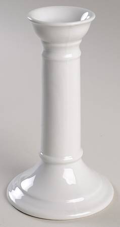Classic Whiteware 6" Candlestick