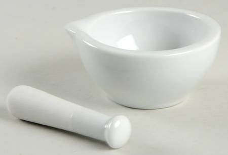 Classic Whiteware Pestle & Mortar Small
