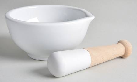 Classic Whiteware Pestle and Mortar