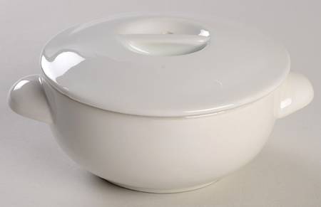 Classic Whiteware Individual Casserole & Lid