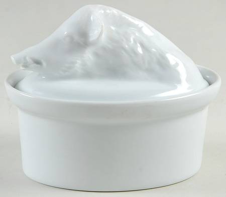 Classic Whiteware Individual Casserole & Lid
