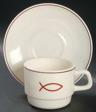 ARP15 Footed Cup & Saucer Set