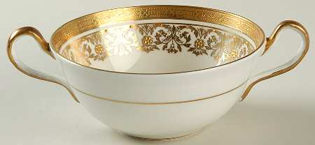 Kenilworth Ivory (Smooth) Flat Cream Soup Bowl