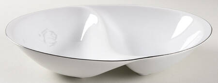 Remembrance Oval Divided Vegetable Bowl