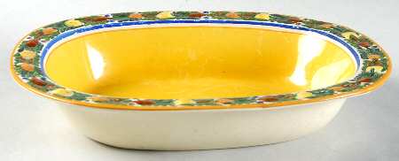 ADA93 9" Oval Vegetable Bowl