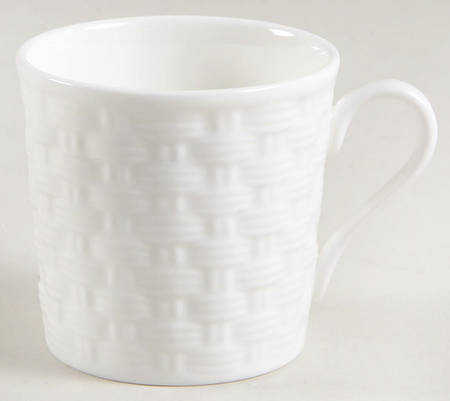 Belleek Basketweave Flat Demitasse Cup