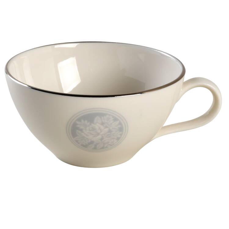 Rose Medallion Flat Cup