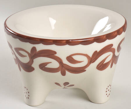 Puebla Brown Dip Serving Bowl