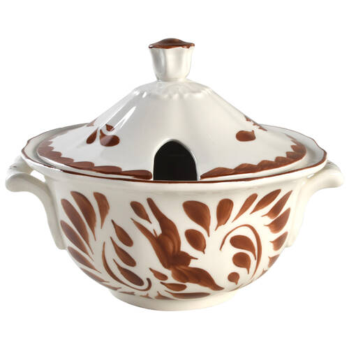 Puebla Brown Tureen &  Lid