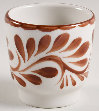 Puebla Brown Single Egg Cup by Anfora (Mexico)
