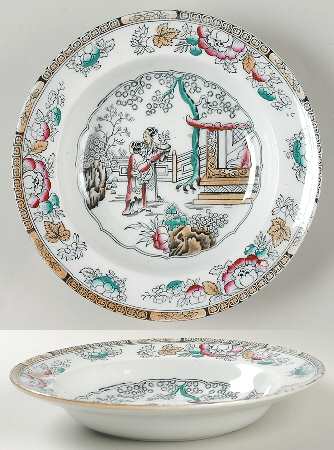 Chinese Large Rim Soup Bowl