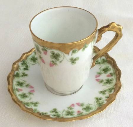 ADZ2 Flat Demitasse Cup & Saucer Set